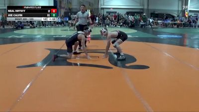125 lbs Cons. Round 3 - Neal Krysty, Wheeling University vs Joe Calvin, Bellarmine