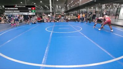 100 lbs Round 1 - Kaedrick Brown, PA Alliance vs Ty Silverstrim, Team Tugman WC