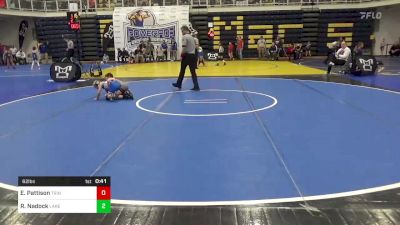 62 lbs Round Of 32 - Eli Pattison, Trinity vs Ryan Nadock, Lake Catholic