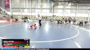 42-42 lbs Round 2 - Jett Brown, Washington vs Jayce Lafosse, Montana