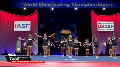 Cheer Athletics Charlotte - KingCats [2025 L7 International Open Large Coed Semis] 2025 The Cheerleading Worlds