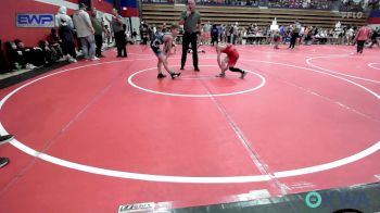 76 lbs Consi Of 4 - Matthew Lesher, Mojo Grappling Academy vs Brexton Niday, Bartlesville Wrestling Club