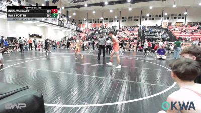 119 lbs Consolation - Brighton Harp, Tahlequah Wrestling Club vs Race Foster, Tahlequah Wrestling Club