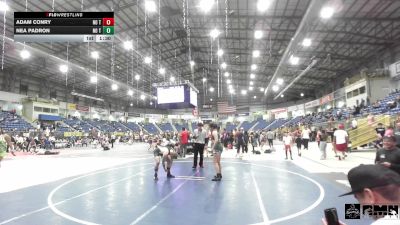 141 lbs Rr Rnd 3 - Adam Conry, No Team vs Nea Padron, No Team