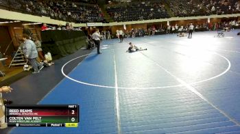 74 lbs Cons. Round 2 - Reed Reams, Immortal Athletics WC vs Colten Van Pelt, Moen Wrestling Academy