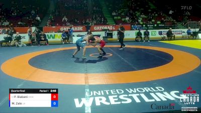 65kg Quarterfinal - Peiman Biabani, BMWC vs Mike Zale, Lakehead WC