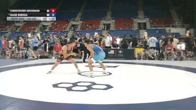 138 lbs Quarters - Christopher Grossman, Montana vs Gage Bjerga, Minnesota
