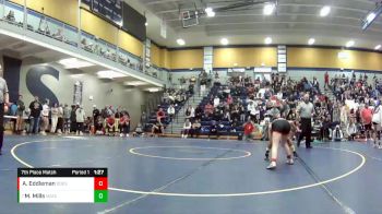 110 lbs. 7th Place Match - Mariah Mills, Matanzas vs Addison Eddleman, Odessa