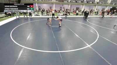 16U BOYS HARD LUCK - 92.8-93.6 Champ. Round 3 - Kevin Bisonaya, Panther Wrestling Club vs Apisai Tabakece, Team Idaho Wrestling Club