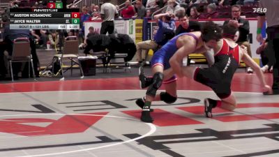 121 lbs Preliminaries - Auston Kosanovic, Avonworth vs Jayce Walter, St. Marys