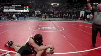 150 lbs Champ. Round 1 - Jacob Seeliger, Capital vs Deagan Barnes, Columbia