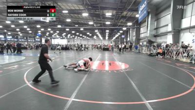 145 lbs Consi Of 32 #1 - Rob Morse, LA vs Hayden Cook, AL