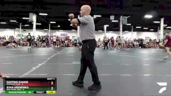 132 lbs Round 2 (4 Team) - Santino Danise, Este Built Elite vs Ryan Hrenenko, Iron Horse Gray