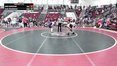 120 lbs 2nd Wrestleback (16 Team) - Jake Kerstann, Woodward Academy vs Alex McKissick, Dunwoody