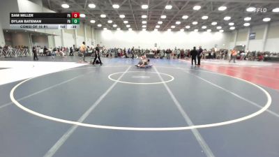 138 lbs Consi Of 16 #1 - Sam Miller, PA vs Dylan Bateman, PA