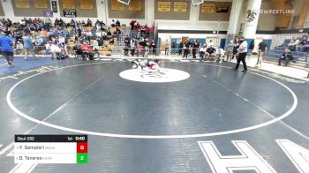 152 lbs Consi Of 8 #2 - Frank Sampieri, Masuk vs Dylan Tavares, East Haven