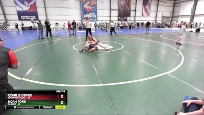 88 lbs Rd# 5- 3:45pm Friday Final Pool - Noah Ford, PA Blue vs Czarlie Diffee, SouthWest Elite