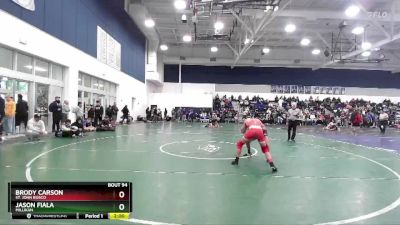 120 lbs Cons. Round 2 - Erik Lopez, Santa Ana vs Logan Moreo, Los Alamitos