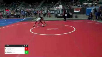 64 lbs Consi Of 8 #1 - Roman Lopez, Johny Hendricks Wrestling Academy vs Mark Mobley, CP Wrestling