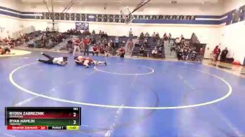 182 lbs Semifinal - Ryan Hamlin, Tonasket vs Ryden Zabreznik, Okanogan