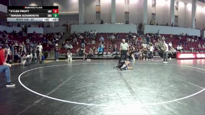 63 lbs Cons. Round 3 - Tenuun Altankhuya, Nova WC vs Kylen Pruitt, Lebanon Youth Wrestling
