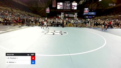 106 lbs Rnd Of 64 - Greysen Packer, ID vs Hayden Weiss, OH