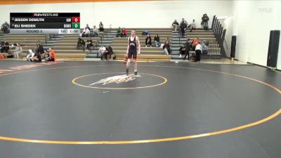 128 lbs Round 5 - Eli Shedek, Big Game Wrestling Club vs Jessen Demuth, Immortal Athletics WC