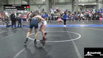 126 lbs Cons. Round 2 - Jackson Jacobs, Sabetha Kids vs Adryn Carter, Maize