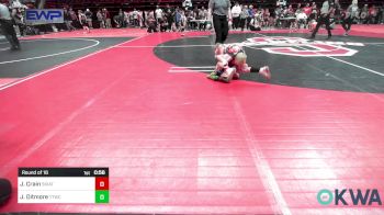 52 lbs Round Of 16 - Jack Crain, Skiatook Youth Wrestling vs Jaxon Ditmore, Team Tulsa Wrestling Club