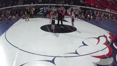 67.7-76.2 lbs Cons. Sub-semis - Juliette Taylor, Nevada vs Saige Silva, Idaho
