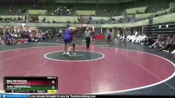 160 lbs Finals (8 Team) - Ivan Veenendall, Ellsworth vs Ben Peterson, GET-Melrose/Mindoro