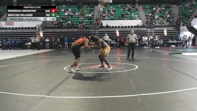 1A-4A 215 Champ. Round 1 - Braylen Williams, Piedmont vs Nehemiah Brewster, Alexandria HS