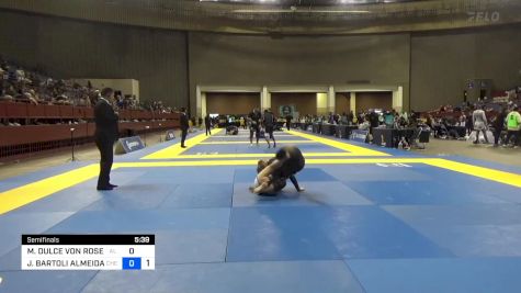 MARIA DULCE VON ROSENTHAL vs JÉSSIKA BARTOLI ALMEIDA 2024 Pan IBJJF Jiu-Jitsu No-Gi Championship
