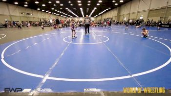 55 lbs 7th Place - Teagan Stearns, Mile High Mafia 9U vs Cameron Novinskie, Untouchables 9U
