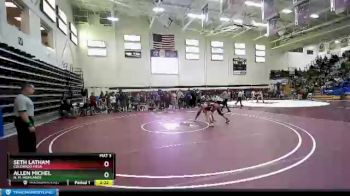 174 lbs Semifinal - Allen Michel, N. M. Highlands vs Seth Latham, Colorado Mesa