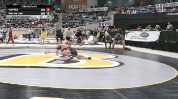 138 lbs Champ. Round 1 - Nolan Link, Meade County vs AJ Falk, Scott County