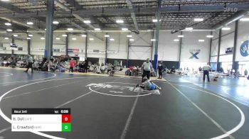 74 lbs Consolation - Burl Dull, Cats Wrestling Club vs Logan Crawford, Northwest Elite