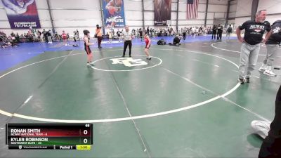 68 lbs Rd# 10- 4:00pm Saturday Final Pool - Kyler Robinson, SouthWest Elite vs Ronan Smith, NCWAY National Team