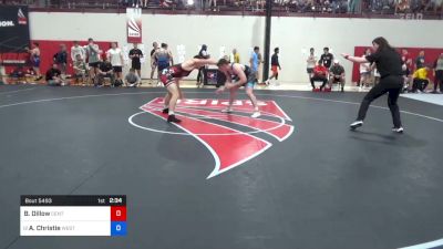 86 kg Round Of 64 - Brayden Dillow, Central Missouri University vs Andrew Christie, West Point Wrestling Club