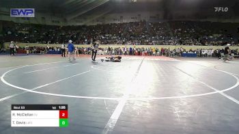 133 lbs Round Of 64 - Rayvon McClellan, Tulsa Union vs TJ Davis, Little Axe Takedown Club