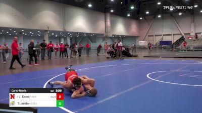 125 lbs Consolation - Liam Cronin, Nebraska vs Tanner Jordan, South Dakota State