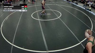 190 lbs Quarterfinals (8 Team) - Cale Buss, Burwell vs Andrew Davis, Loomis