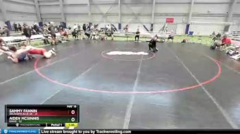 285 lbs Placement Matches (8 Team) - Sammy Fannin, Oklahoma Blue GR vs Aiden McGinnis, Idaho