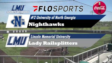 Replay: North Georgia vs Lincoln Memorial | Apr 19 @ 1 PM