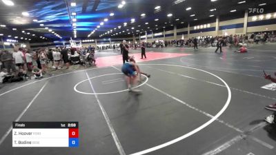 102 kg Final - Zander Hoover, Ford Dynasty Wrestling vs Tate Bodine, Desert Dogs WC