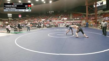 175 lbs Cons. Round 1 - Gage Frazell, Chanute HS vs Lyndon Dillon, Hesston HS