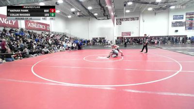 144 lbs Round Of 16 - Nathan Panik, Montville vs Collin Rhodes, Ledyard