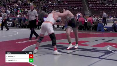 215 lbs Preliminaries - Grant Euker, Perkiomen Valley vs Corey Boerio, Greater Latrobe