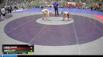 134 lbs Quarterfinals (8 Team) - Robert Lacey, Crook County vs Landen Sarver, Scappoose