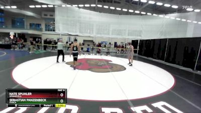 165 lbs Cons. Round 3 - Nate Spuhler, Springfield vs Sebastian Panzenbeck, Ithaca